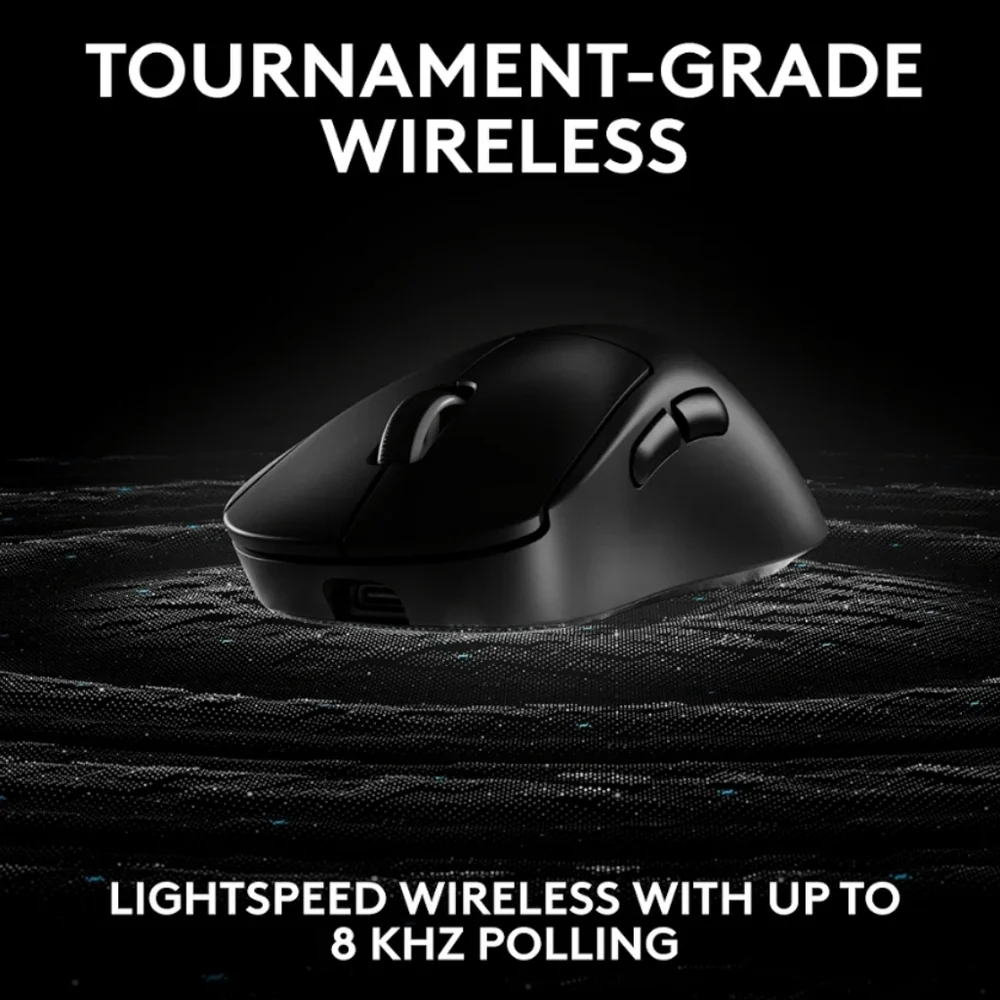 Logitech G PRO X DEX Superlight Wireless Gaming Mouse - Black